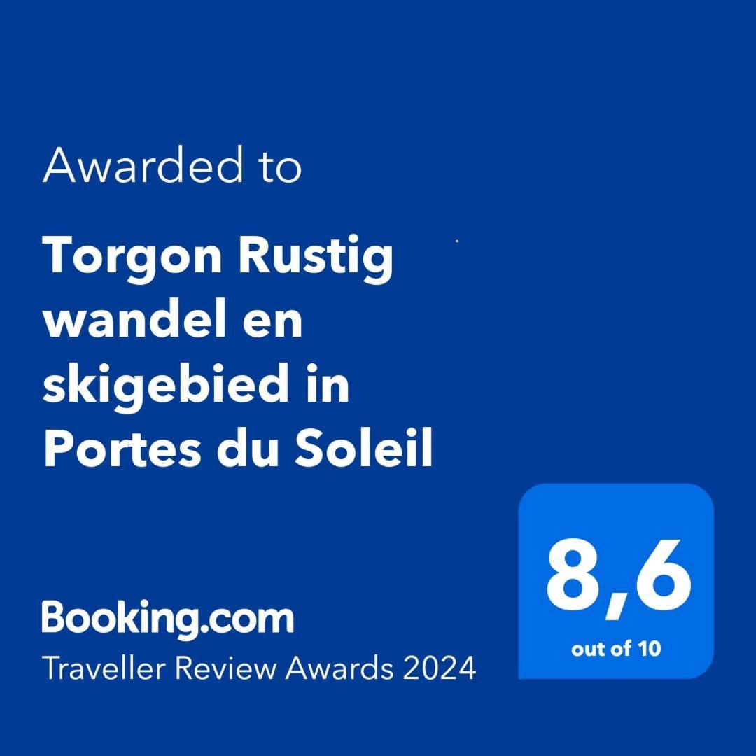 Heerlijke Wandel Of Ski Vakantie In Torgon Portes Du Soleil Екстер'єр фото